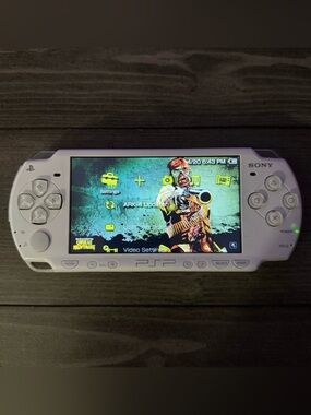 Sony PSP 2000 Slim Portable Gaming Console - White 128 GB